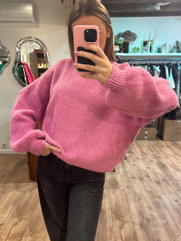 Pull Léana rose