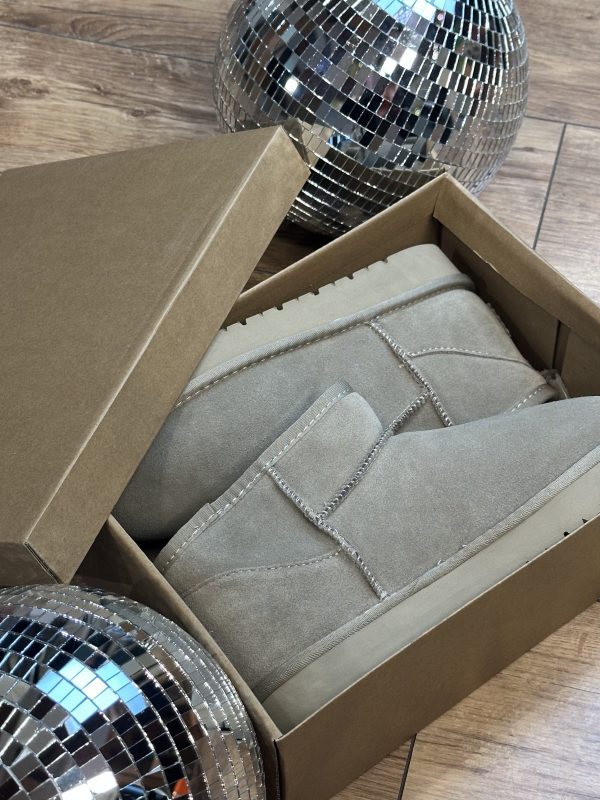 Bottes fourrées Taupe