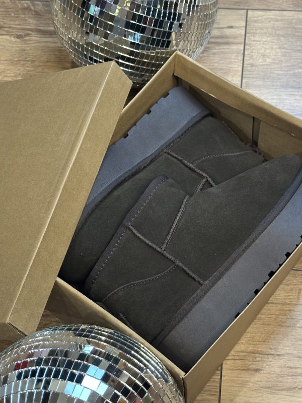 Bottes fourrées Marron