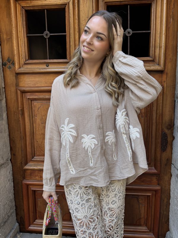 Chemise palmier