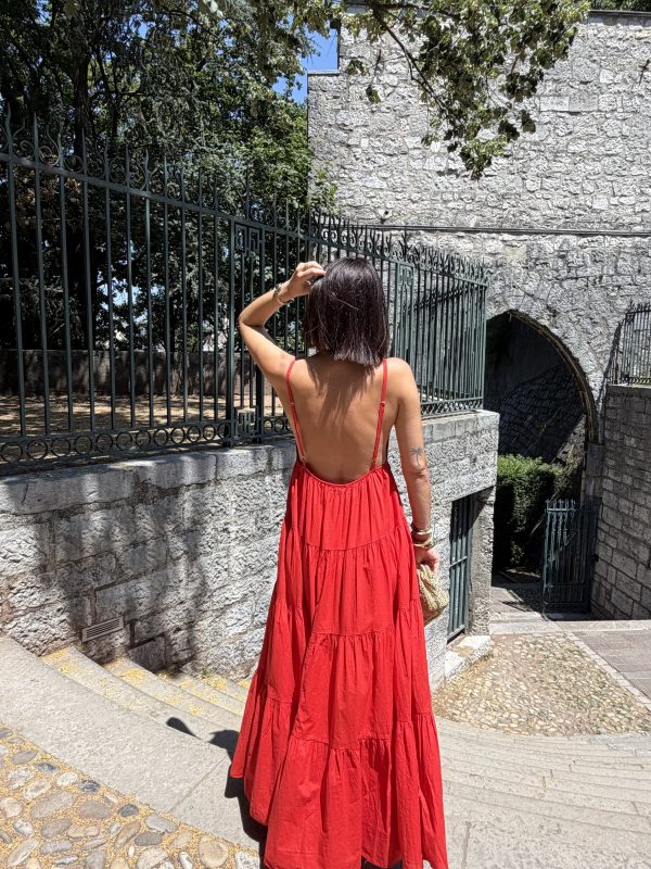 Robe Soleil rouge